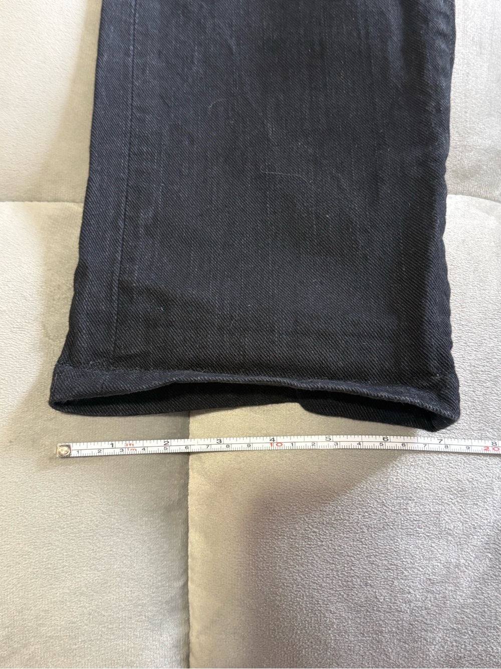 Levi’s 522 black Selvedge denim 34x34 - Picture 5 of 8